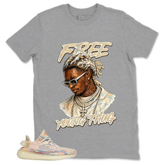 Graphic Tee Free Young Thug Shirt - to Matching Yeezy 350 V2 MX Oat | Zadago