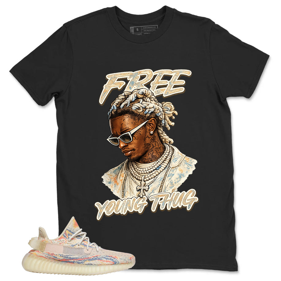 Graphic Tee Free Young Thug Shirt - to Matching Yeezy 350 V2 MX Oat | Zadago