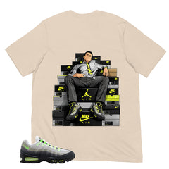 Graphic Tee Fresh Sneaker Man Shirt - to Matching  Air Max 95 Neon | Zadago