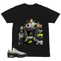 Graphic Tee Fresh Sneaker Man Shirt - to Matching  Air Max 95 Neon | Zadago