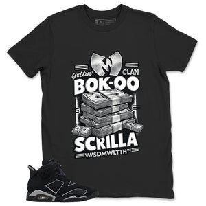 Graphic Tee Gettin' WT Clan Shirt - to Matching Air Jordan 6 Cap and Gown | Zadago