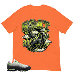 Graphic Tee Goat 23 Shirt - to Matching  Air Max 95 Neon | Zadago