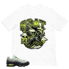 Graphic Tee Goat 23 Shirt - to Matching  Air Max 95 Neon | Zadago
