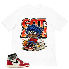 Graphic Tee Got 'Em Dope | Matching Jordan 1 Union LA Chicago Shadow | Zadago