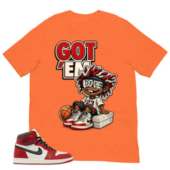 Graphic Tee Got 'Em Dope Shirt - to Matching Air Jordan 1 Chicago Lost & Found | Zadago