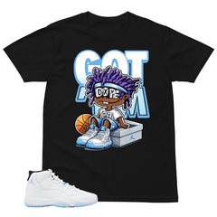 Graphic Tee Got 'Em Dope Shirt - to Matching Air Jordan 11 Legend Blue | Zadago