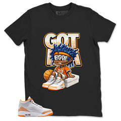 Graphic Tee Got 'Em Dope Shirt - to Matching Air Jordan 3 Orange Citrus | Zadago