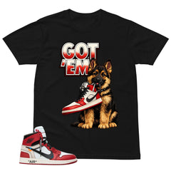 Graphic Tee Got 'Em GS | Matching  Off-White x Air Jordan 1 Chicago | Zadago