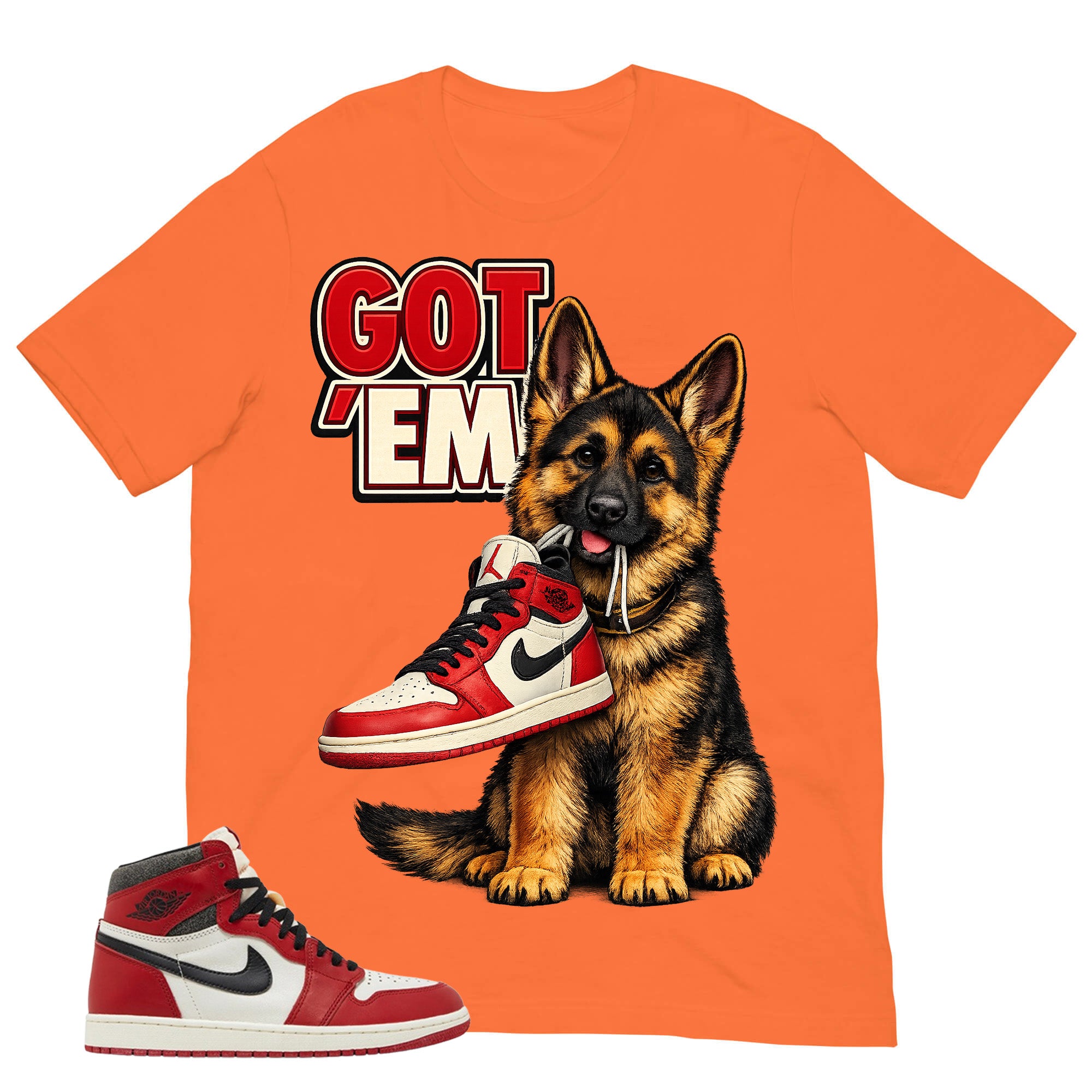 Graphic Tee Got 'Em GS Shirt - to Matching Air Jordan 1 Chicago Lost & Found | Zadago