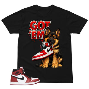 Graphic Tee Got 'Em GS Shirt - to Matching Air Jordan 1 Chicago | Zadago