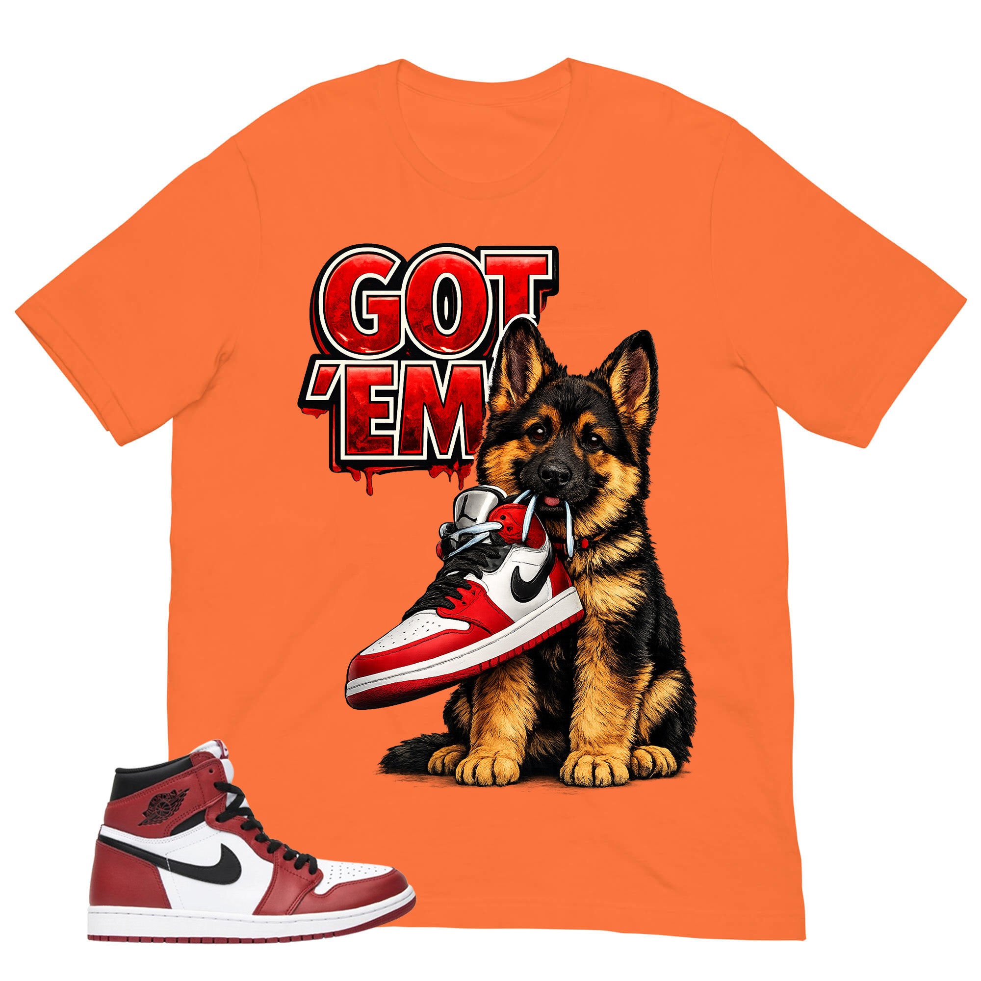 Graphic Tee Got 'Em GS Shirt - to Matching Air Jordan 1 Chicago | Zadago