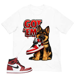 Graphic Tee Got 'Em GS Shirt - to Matching Air Jordan 1 Chicago | Zadago
