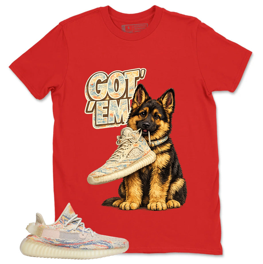 Graphic Tee Got 'Em GS Shirt - to Matching Yeezy 350 V2 MX Oat | Zadago