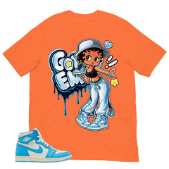 Graphic Tee Got 'Em Lady Shirt - to Matching Air Jordan 1 UNC Reimagined | Zadago