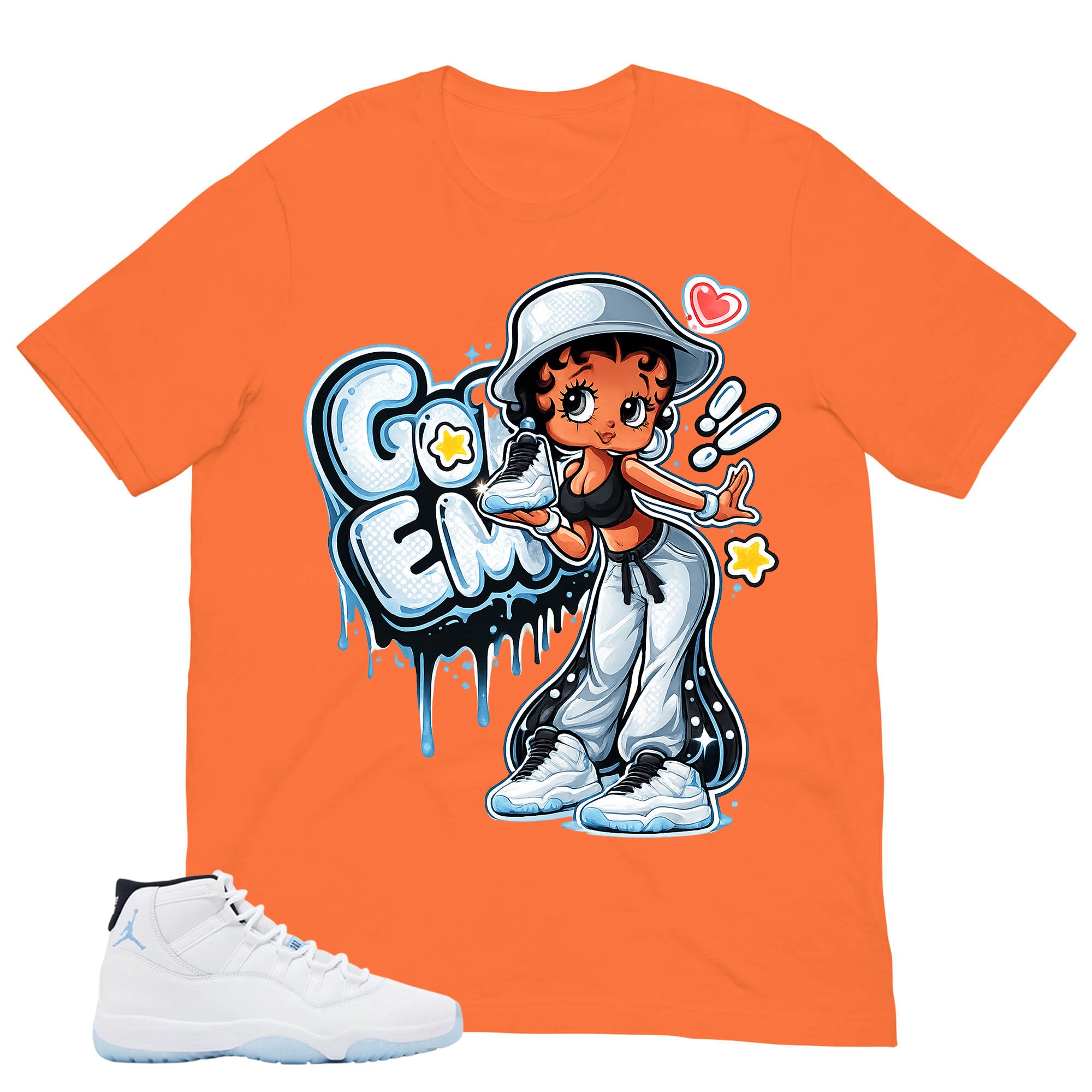 Graphic Tee Got 'Em Lady Shirt - to Matching Air Jordan 11 Legend Blue | Zadago