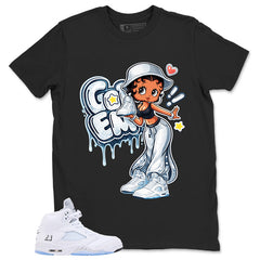 Graphic Tee Got 'Em Lady Shirt - to Matching Air Jordan 5 White Metallic | Zadago