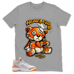 Graphic Tee Heartless Shirt - to Matching Air Jordan 3 Orange Citrus | Zadago