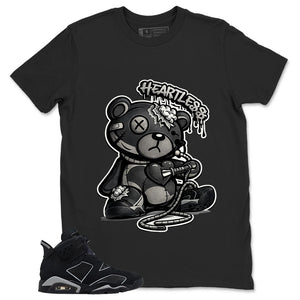 Graphic Tee Heartless Shirt - to Matching Air Jordan 6 Cap and Gown | Zadago