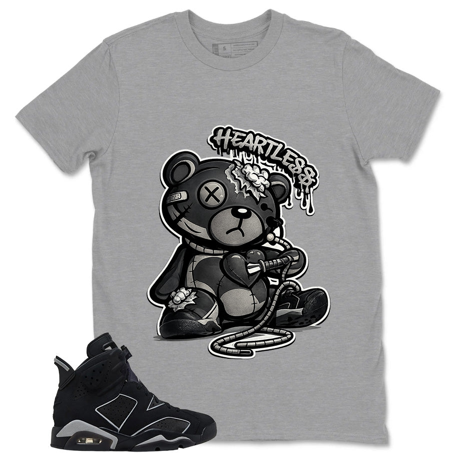 Graphic Tee Heartless Shirt - to Matching Air Jordan 6 Cap and Gown | Zadago