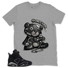 Graphic Tee Heartless Shirt - to Matching Air Jordan 6 Cap and Gown | Zadago