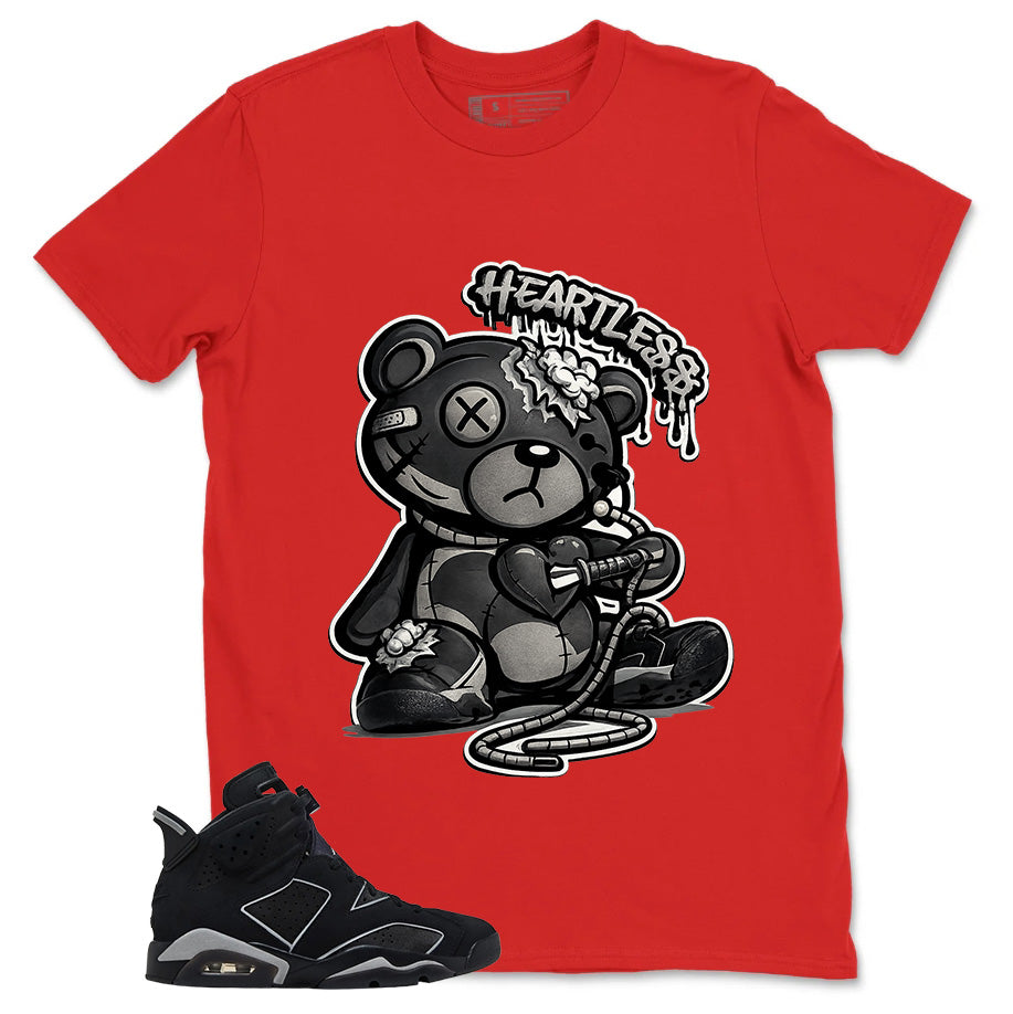 Graphic Tee Heartless Shirt - to Matching Air Jordan 6 Cap and Gown | Zadago