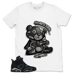 Graphic Tee Heartless Shirt - to Matching Air Jordan 6 Cap and Gown | Zadago