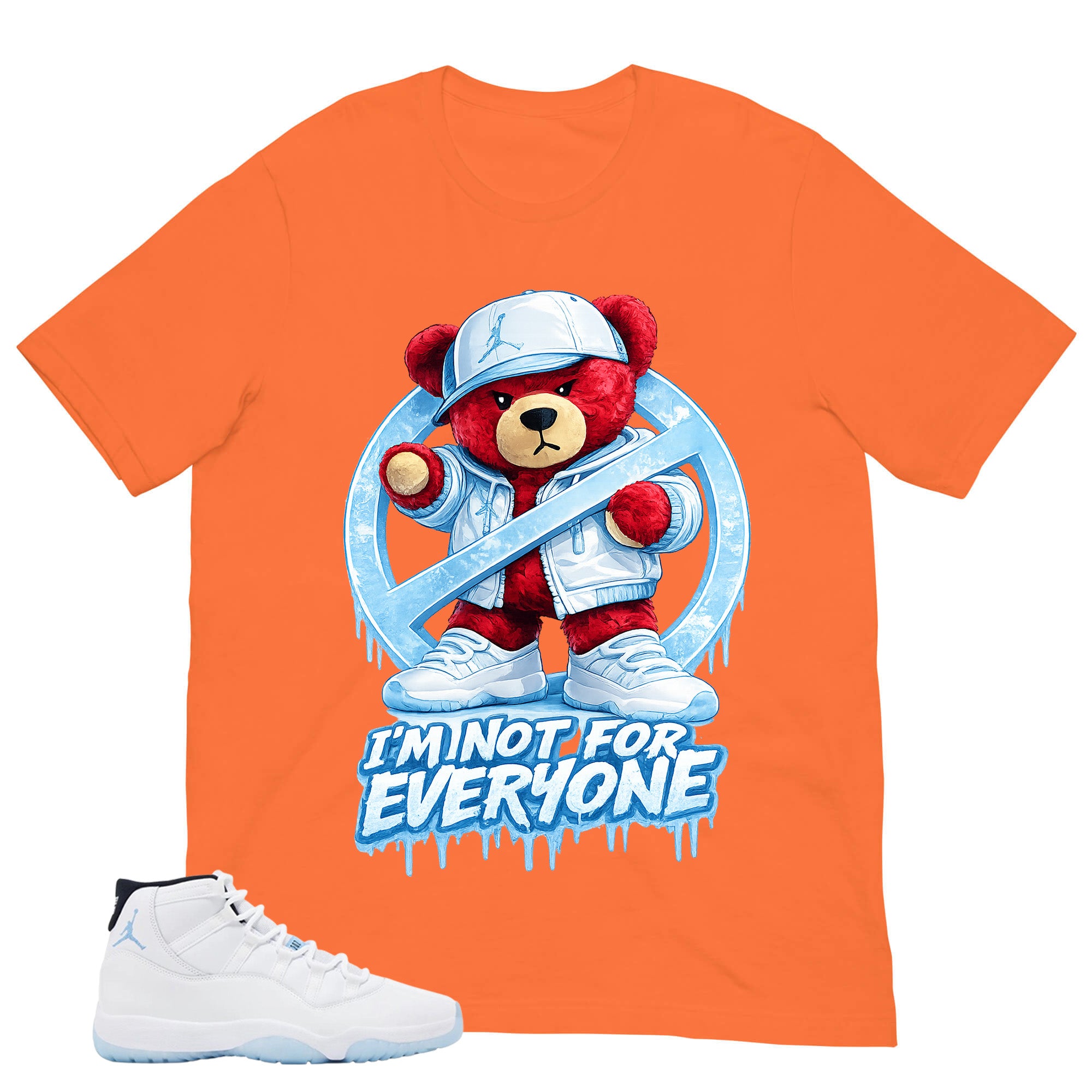Graphic Tee I'm Not For Everyone Shirt - to Matching Air Jordan 11 Legend Blue | Zadago