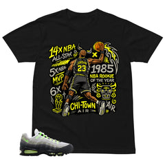 Graphic Tee Jordan 23 All Star Shirt - to Matching  Air Max 95 Neon | Zadago
