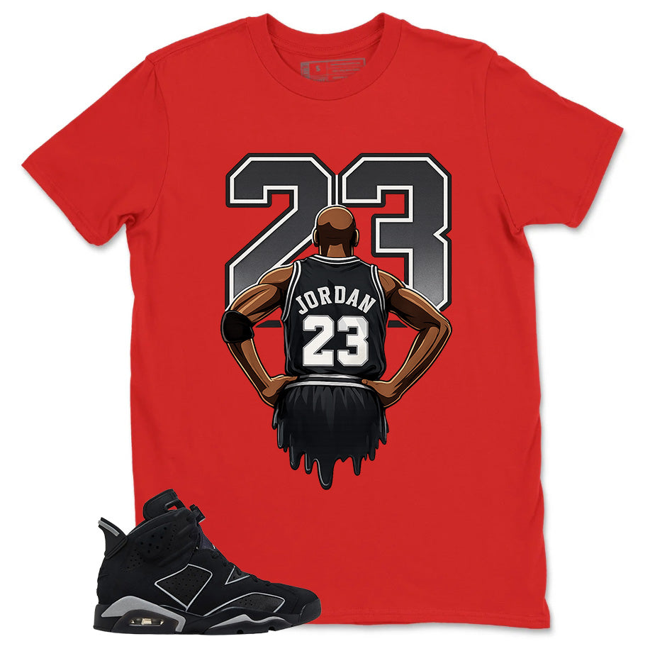 Graphic Tee Jordan 23 Shirt - to Matching Air Jordan 6 Cap and Gown | Zadago
