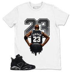 Graphic Tee Jordan 23 Shirt - to Matching Air Jordan 6 Cap and Gown | Zadago