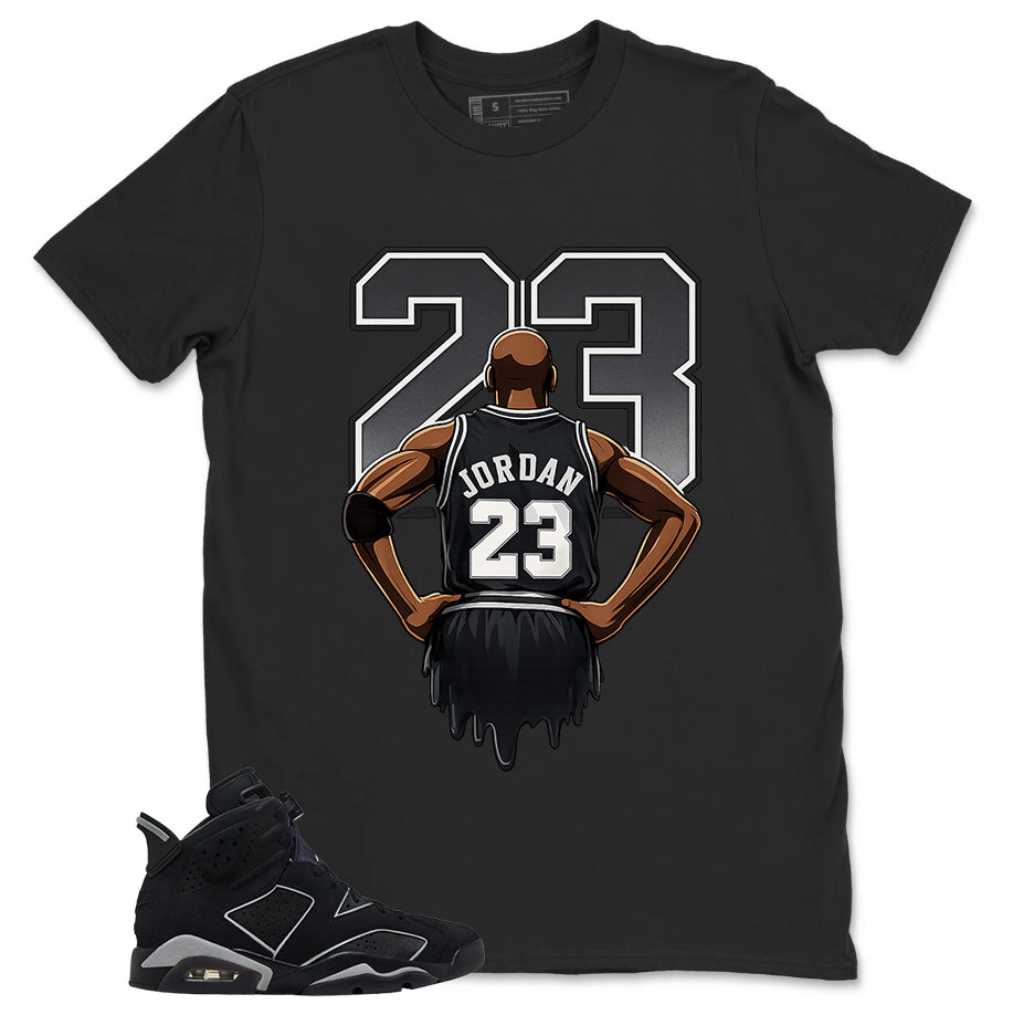 Graphic Tee Jordan 23 Shirt - to Matching Air Jordan 6 Cap and Gown | Zadago