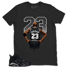 Graphic Tee Jordan 23 Shirt - to Matching Air Jordan 6 Cap and Gown | Zadago