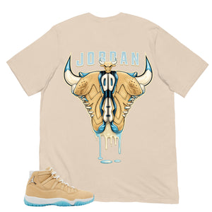 Graphic Tee Jordan Bull Head Shirt - to Matching Air Jordan 11 H-Town | Zadago