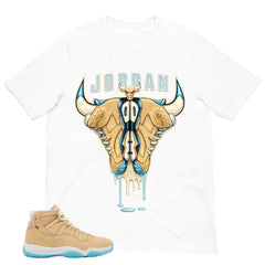 Graphic Tee Jordan Bull Head Shirt - to Matching Air Jordan 11 H-Town | Zadago