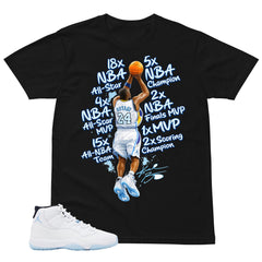 Graphic Tee Kobe Bryant All Star Shirt - to Matching Air Jordan 11 Legend Blue | Zadago