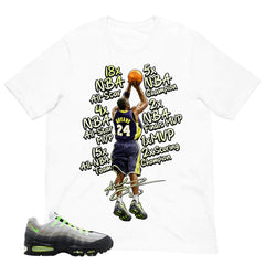 Graphic Tee Kobe Bryant All Star Shirt - to Matching  Air Max 95 Neon | Zadago