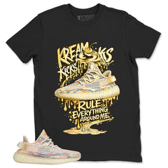Graphic Tee Kream Kicks Shirt - to Matching Yeezy Boost 350 V2 MX Oat | Zadago