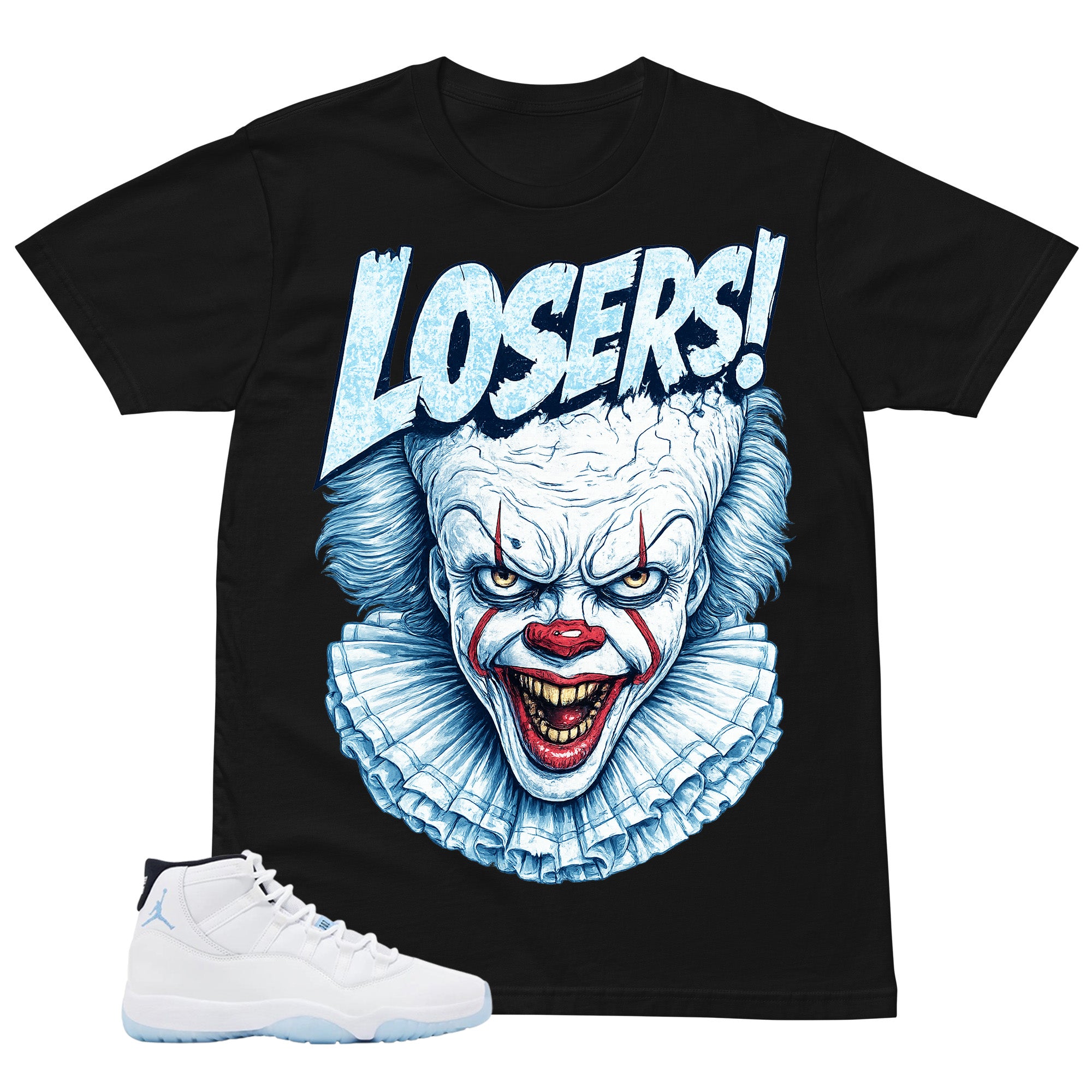 Graphic Tee Loser IT Shirt - to Matching Air Jordan 11 Legend Blue | Zadago