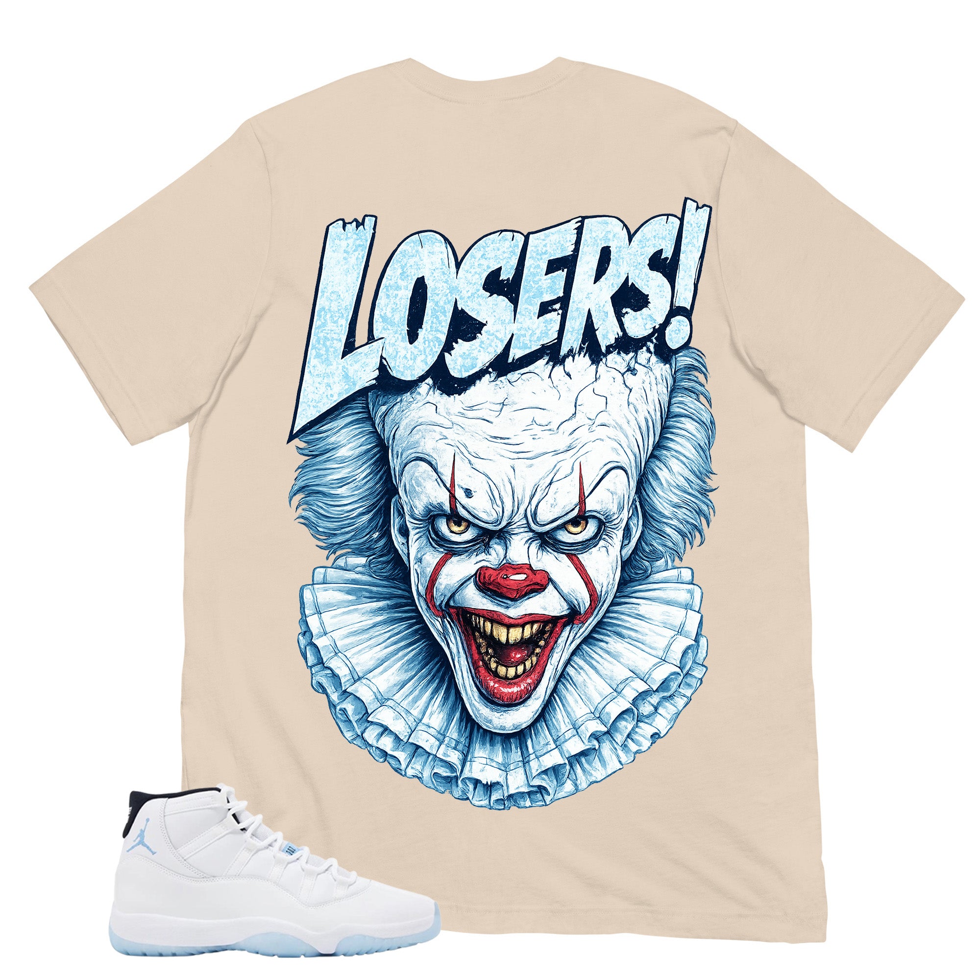 Graphic Tee Loser IT Shirt - to Matching Air Jordan 11 Legend Blue | Zadago