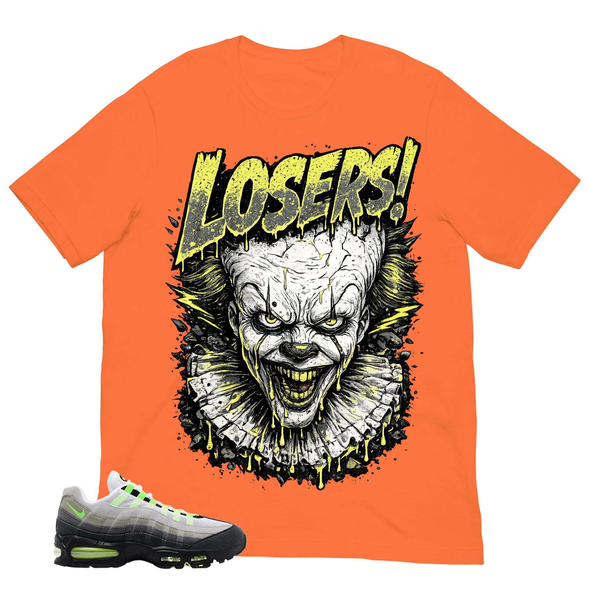 Graphic Tee Loser IT Shirt - to Matching  Air Max 95 Neon | Zadago