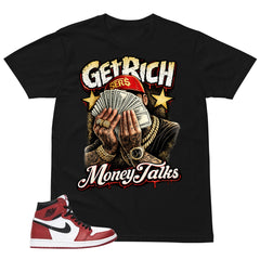 Graphic Tee Money Talk Shirt - to Matching Air Jordan 1 Chicago | Zadago