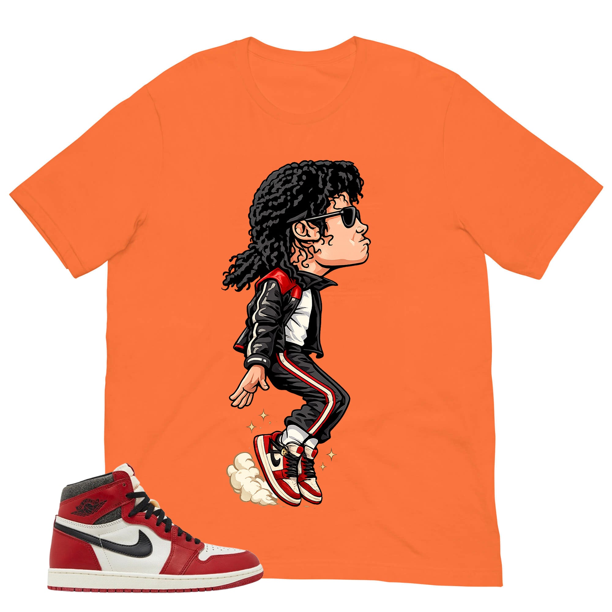Graphic Tee My Vibe Jackson Shirt - to Matching Air Jordan 1 Chicago Lost & Found | Zadago