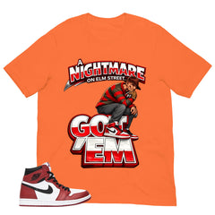 Graphic Tee Nightmare On Elm Street Shirt - to Matching Air Jordan 1 Chicago | Zadago