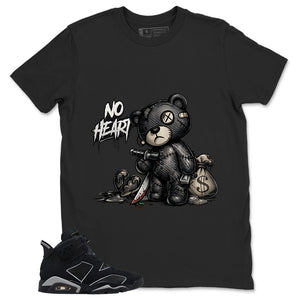 Graphic Tee No Heart Shirt - to Matching Air Jordan 6 Cap and Gown | Zadago