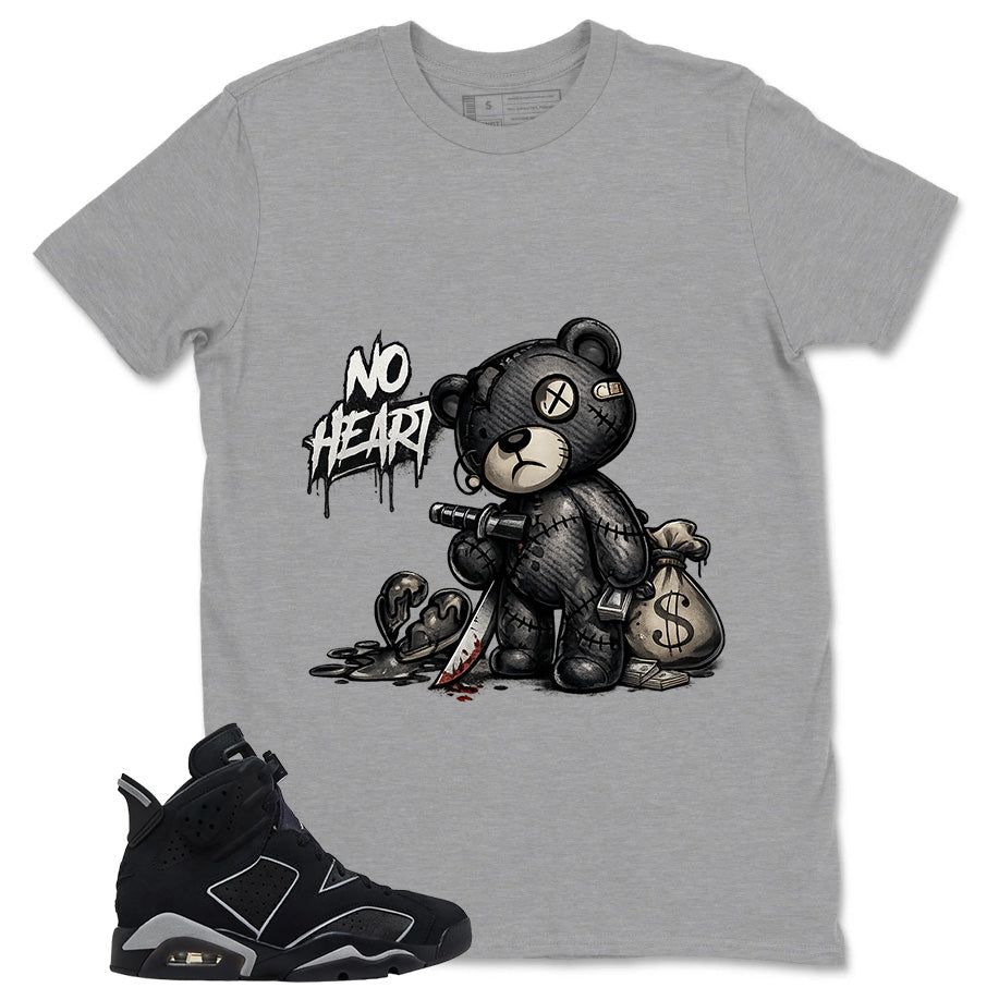 Graphic Tee No Heart Shirt - to Matching Air Jordan 6 Cap and Gown | Zadago
