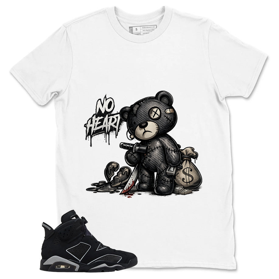 Graphic Tee No Heart Shirt - to Matching Air Jordan 6 Cap and Gown | Zadago