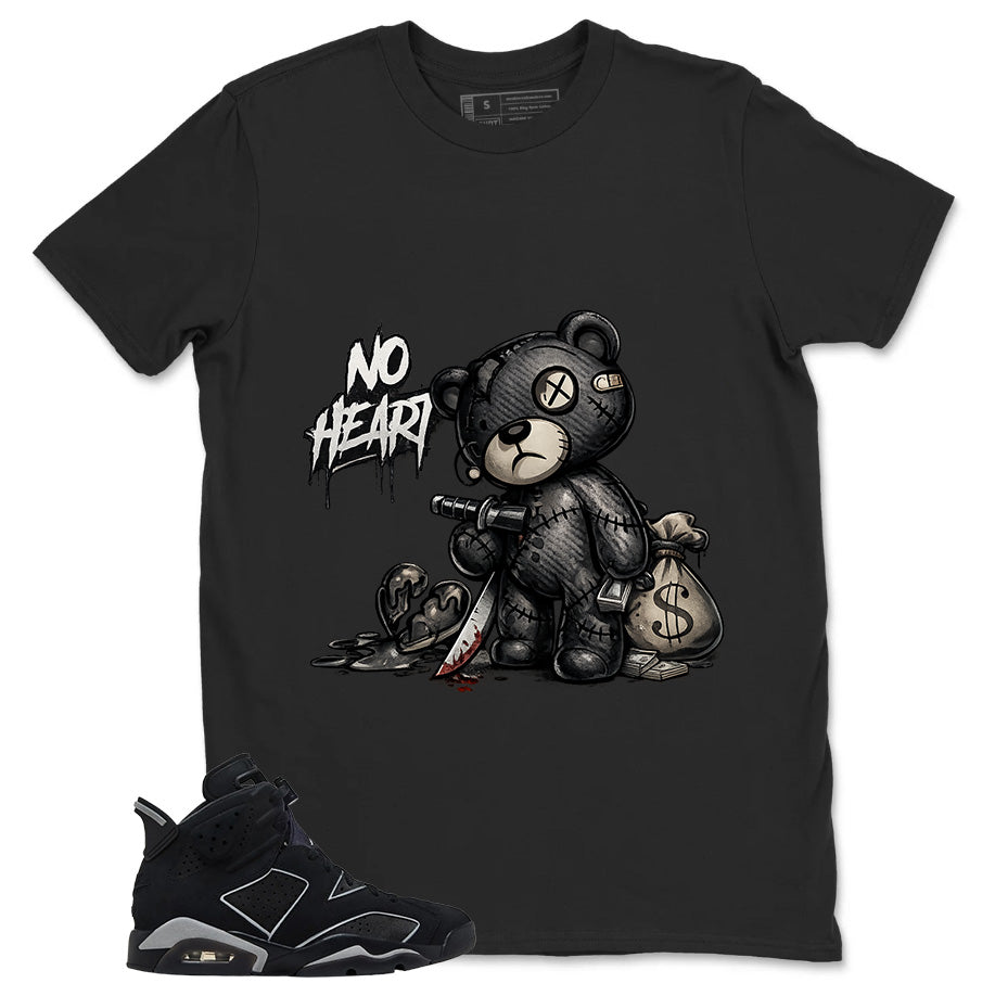 Graphic Tee No Heart Shirt - to Matching Air Jordan 6 Cap and Gown | Zadago