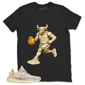 Graphic Tee Raging Bull Shirt - to Matching Yeezy 350 V2 MX Oat | Zadago