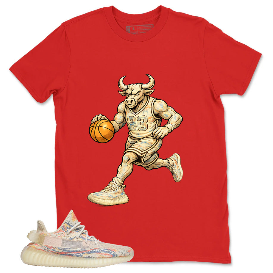 Graphic Tee Raging Bull Shirt - to Matching Yeezy 350 V2 MX Oat | Zadago