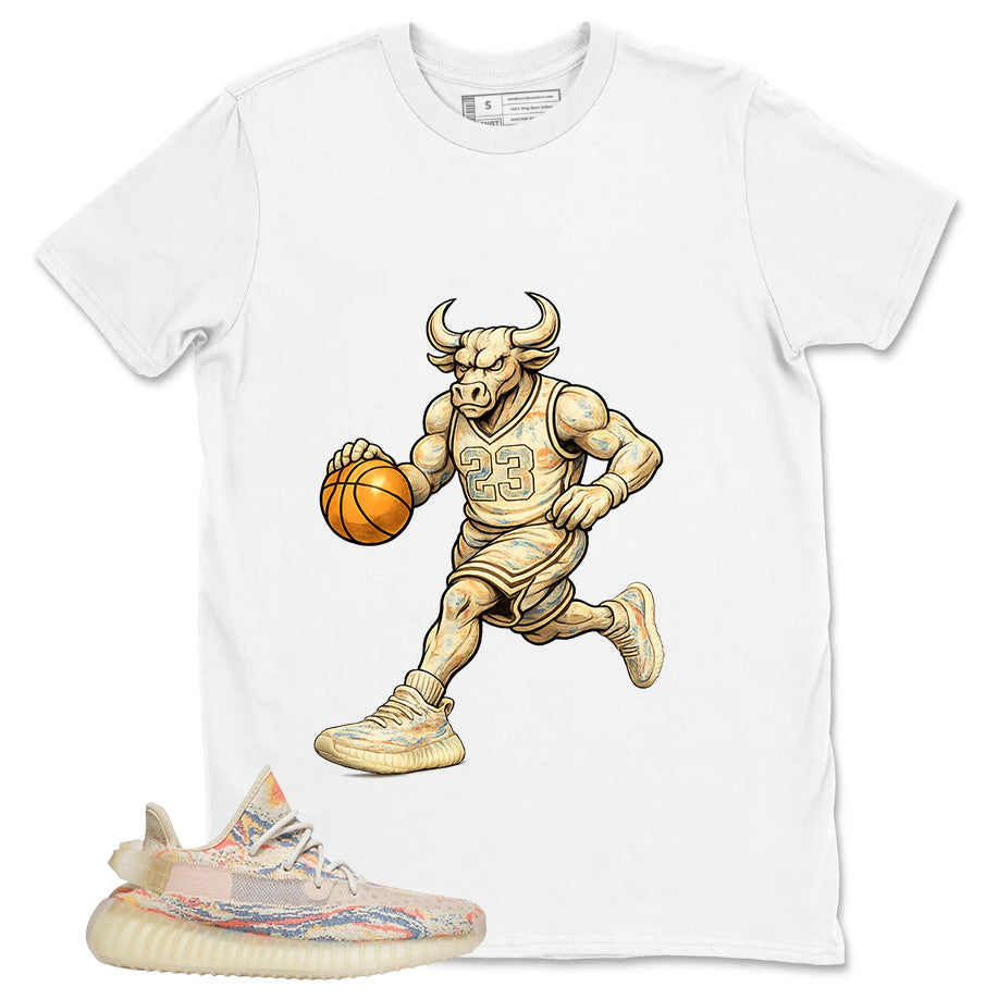 Graphic Tee Raging Bull Shirt - to Matching Yeezy 350 V2 MX Oat | Zadago